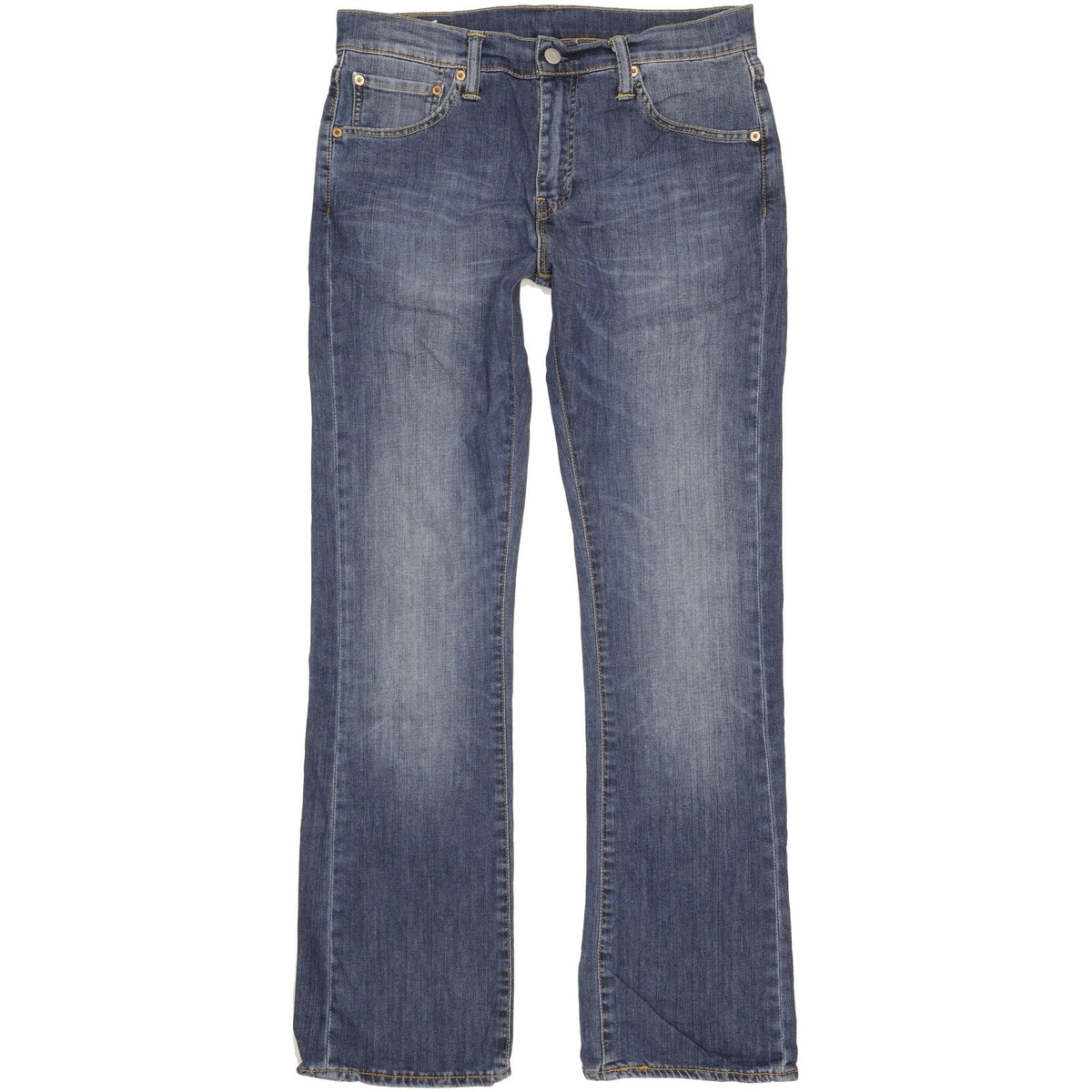 Levi's 527 Men Blue Bootcut Slim Stretch Jeans W32 L32