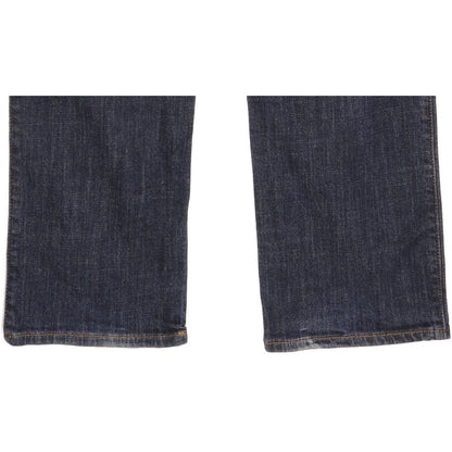 Mustang Tamper Men Blue Straight Regular Stretch Jeans W35 L30
