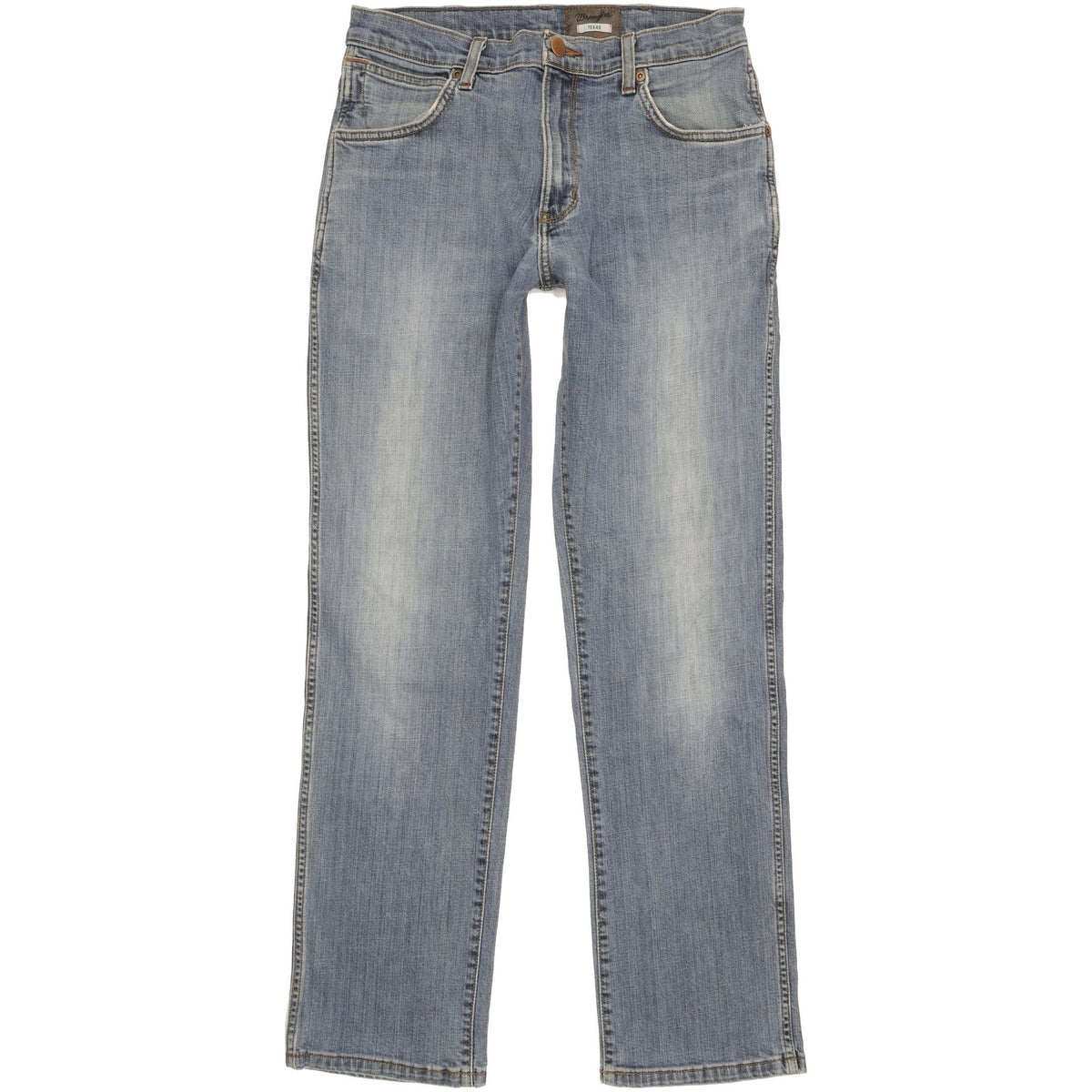 Wrangler Texas Men Blue Straight Regular Stretch Jeans W32 L31