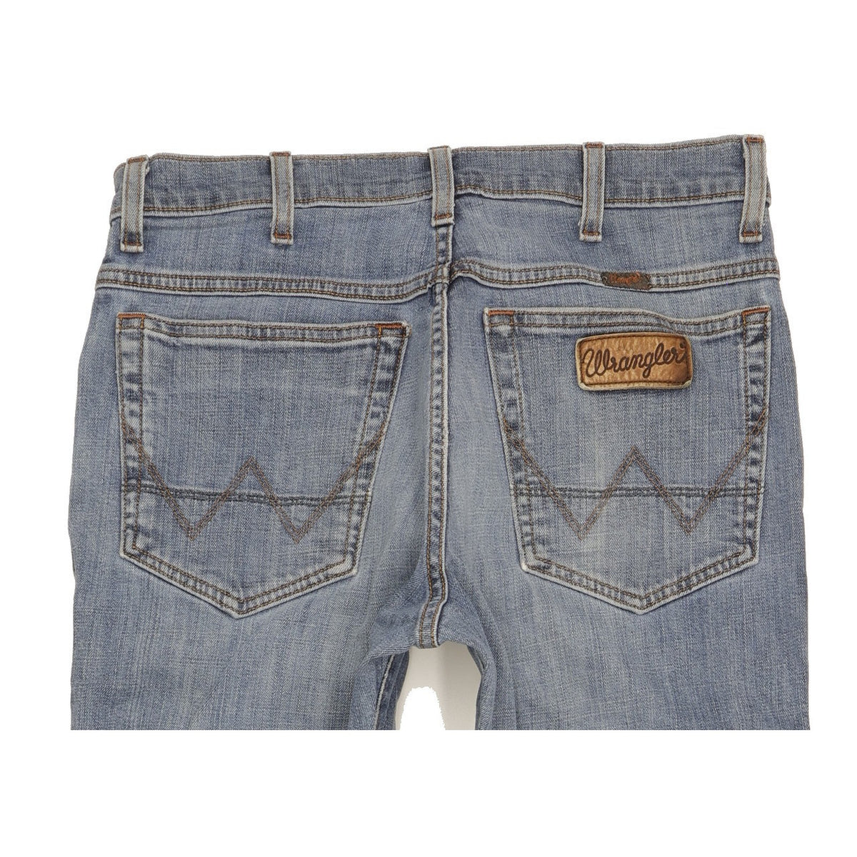 Wrangler Texas Men Blue Straight Regular Stretch Jeans W32 L31