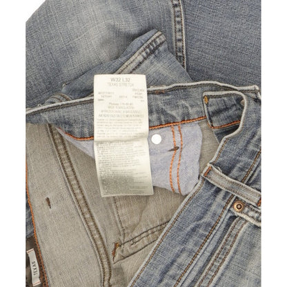 Wrangler Texas Men Blue Straight Regular Stretch Jeans W32 L31