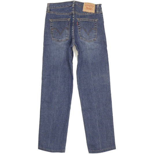 Levi's 521 Men Blue Straight Regular Stretch Jeans W31 L29