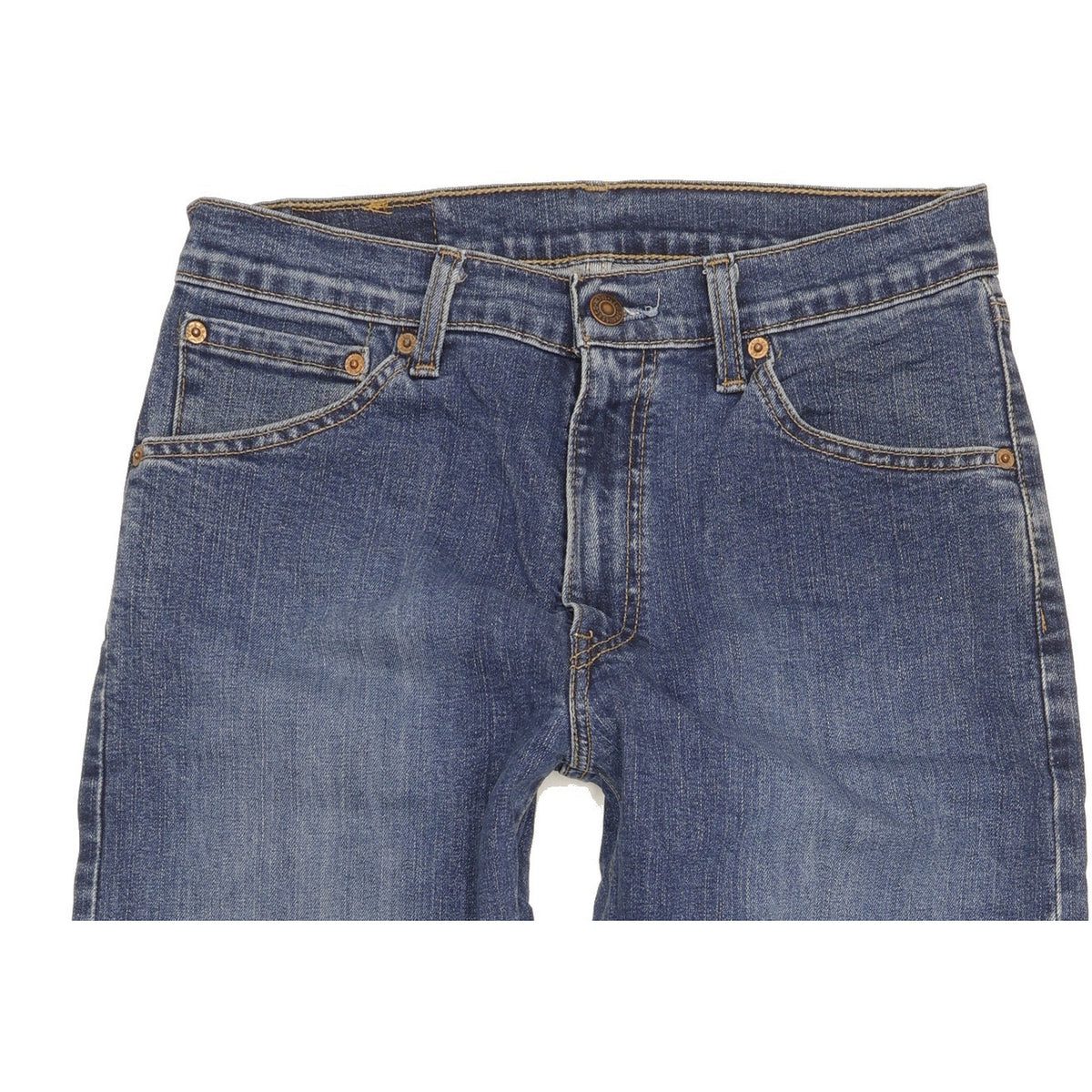 Levi's 521 Men Blue Straight Regular Stretch Jeans W31 L29