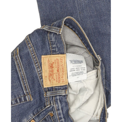 Levi's 521 Men Blue Straight Regular Stretch Jeans W31 L29