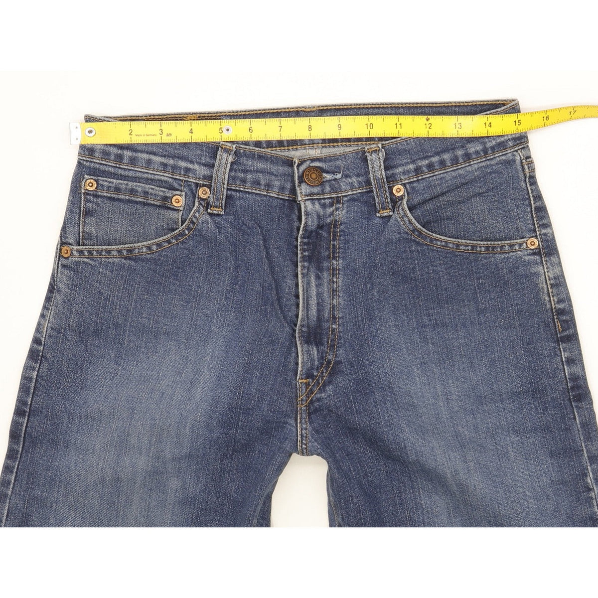 Levi's 521 Men Blue Straight Regular Stretch Jeans W31 L29