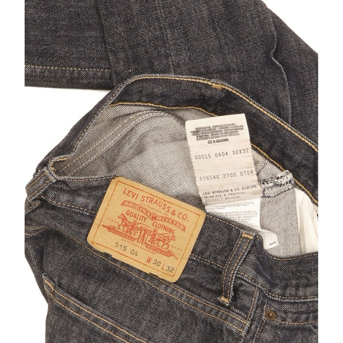 Levi's 515 Men Blue Straight Regular Jeans W30 L31