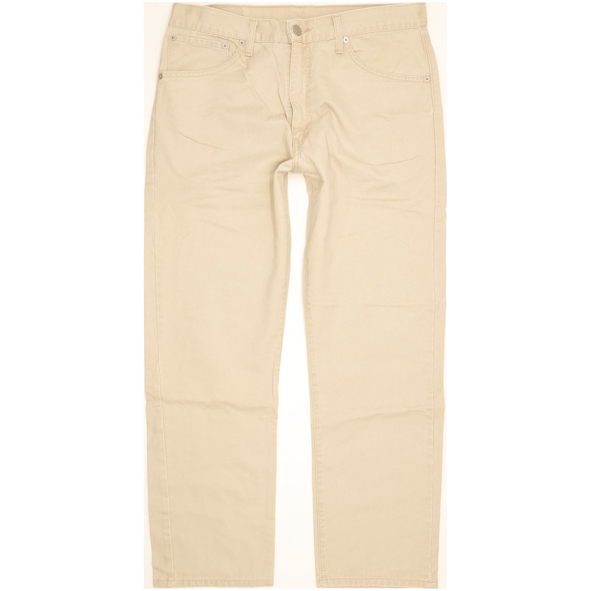 Levi's 521 Men Beige Straight Regular Jeans W35 L29