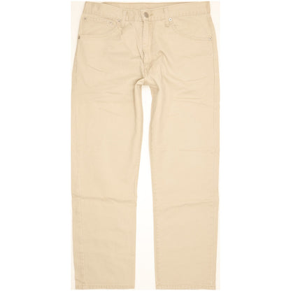 Levi's 521 Men Beige Straight Regular Jeans W35 L29