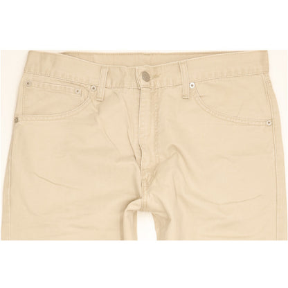 Levi's 521 Men Beige Straight Regular Jeans W35 L29