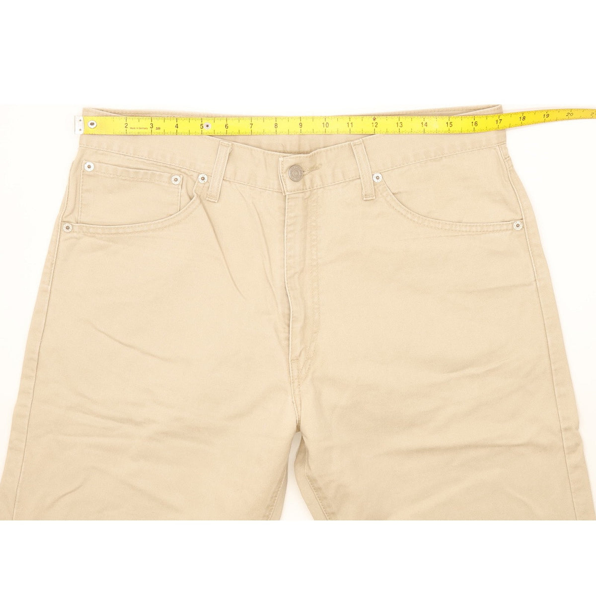 Levi's 521 Men Beige Straight Regular Jeans W35 L29