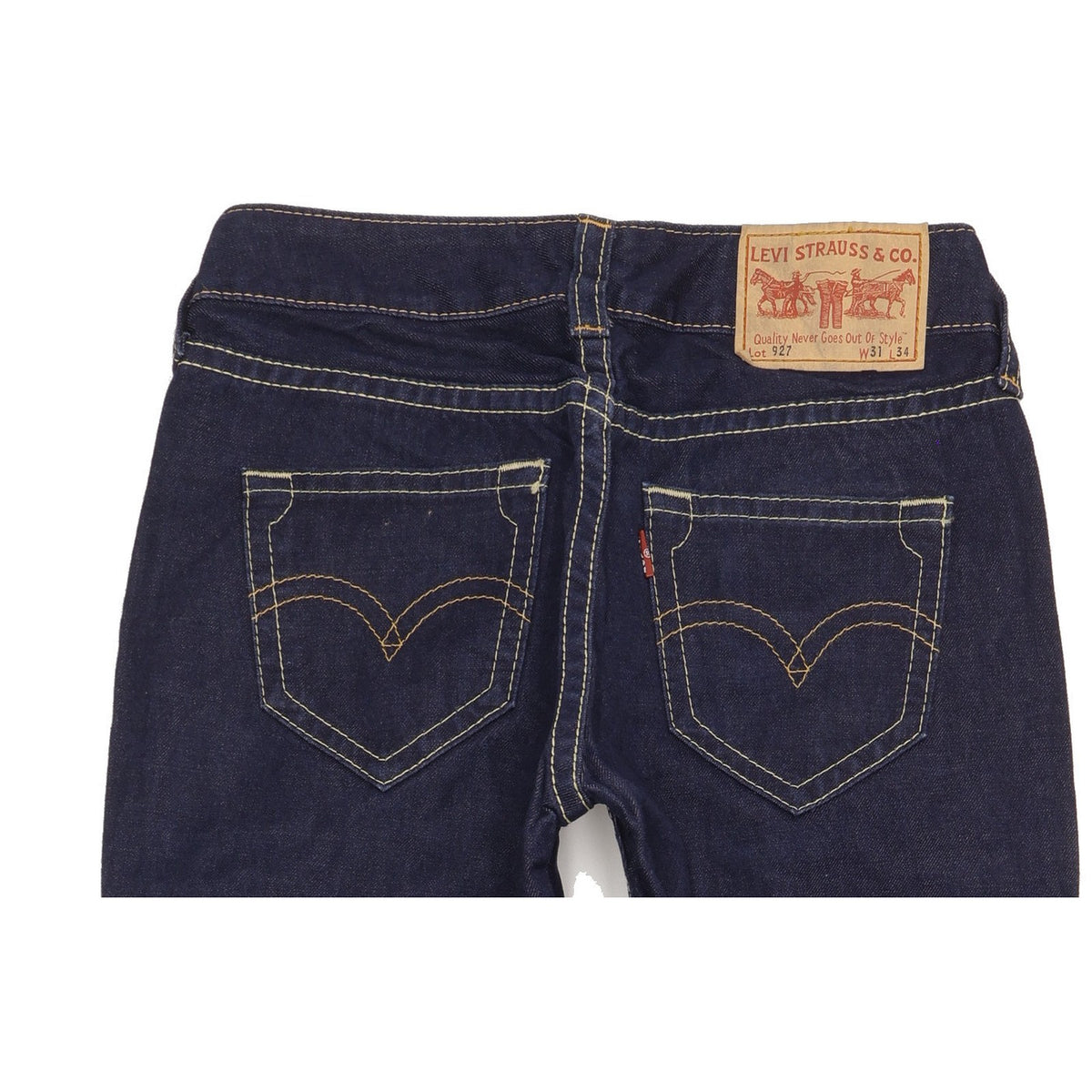 Levi's 927 Men Blue Straight Slim Jeans W31 L33