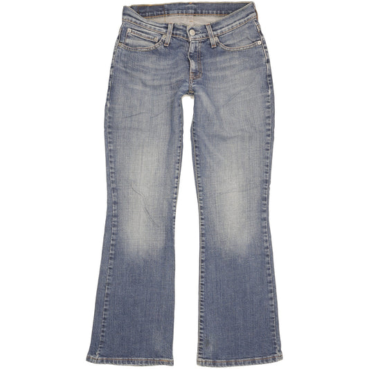 Levi's 529 Women Blue Bootcut Slim Stretch Jeans W29 L29