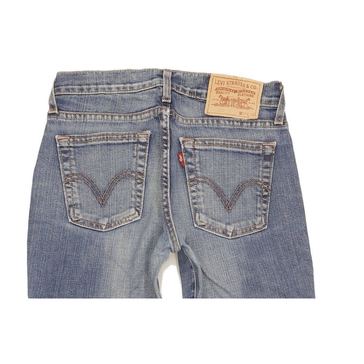Levi's 529 Women Blue Bootcut Slim Stretch Jeans W29 L29