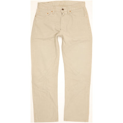 Levi's 551 Men Beige Straight Regular Jeans W32 L29