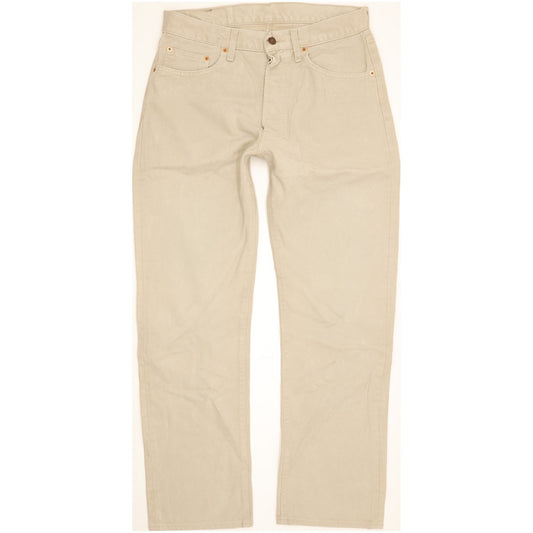 Levi's 551 Men Beige Straight Regular Jeans W32 L29