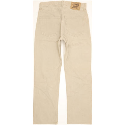 Levi's 551 Men Beige Straight Regular Jeans W32 L29