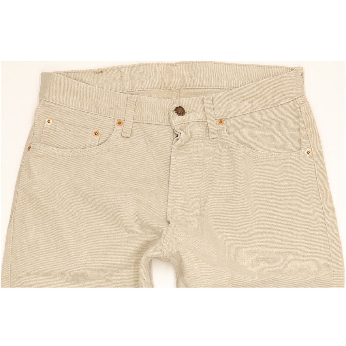 Levi's 551 Men Beige Straight Regular Jeans W32 L29