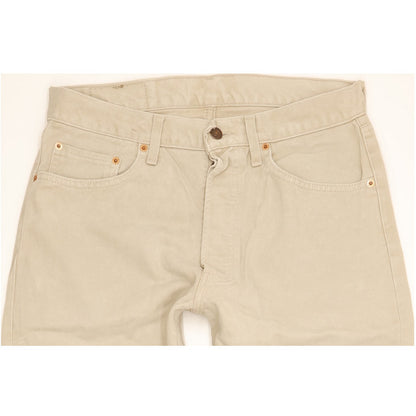 Levi's 551 Men Beige Straight Regular Jeans W32 L29