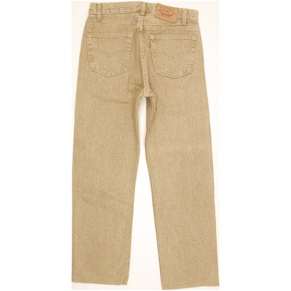Levi's 501 Made in USA Men Beige Straight Regular Jeans W32 L28