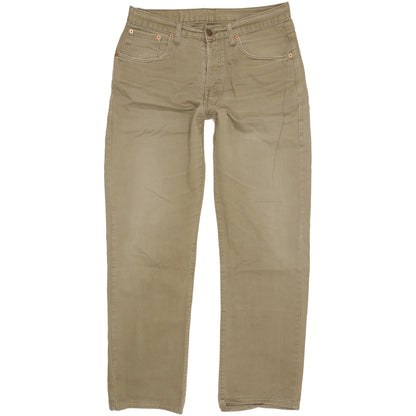 Levi's 582 Men Green Straight Regular Jeans W32 L31
