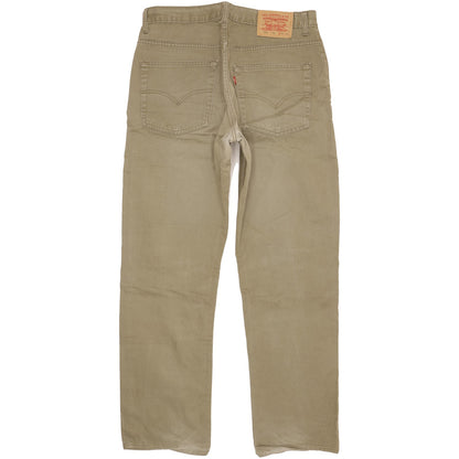 Levi's 582 Men Green Straight Regular Jeans W32 L31