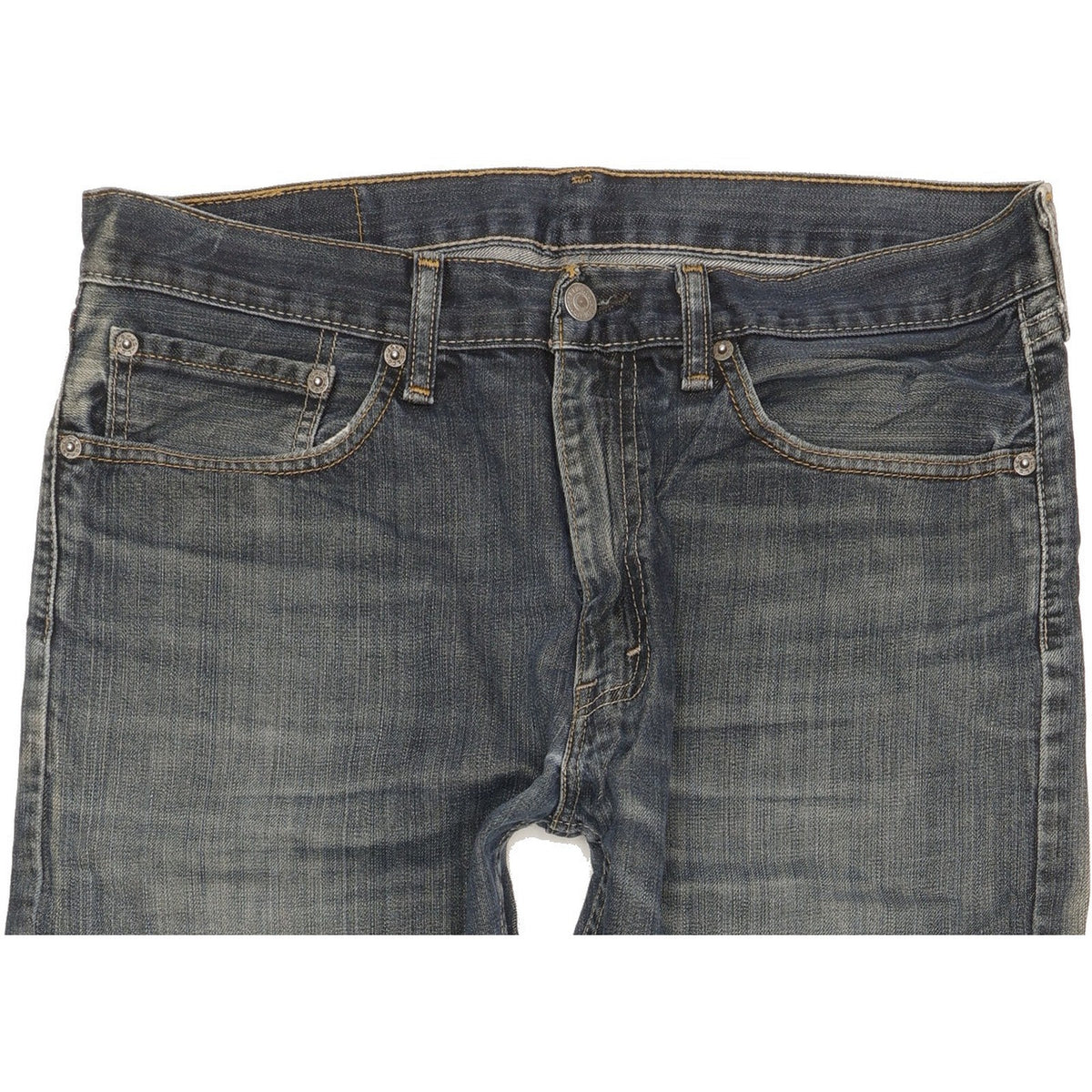 Levi's 505 Men Blue Straight Regular Jeans W34 L32
