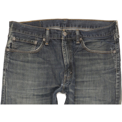 Levi's 505 Men Blue Straight Regular Jeans W34 L32