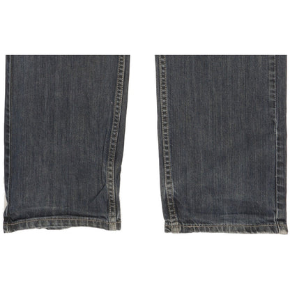 Levi's 505 Men Blue Straight Regular Jeans W34 L32