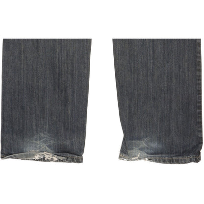 Levi's 505 Men Blue Straight Regular Jeans W34 L32