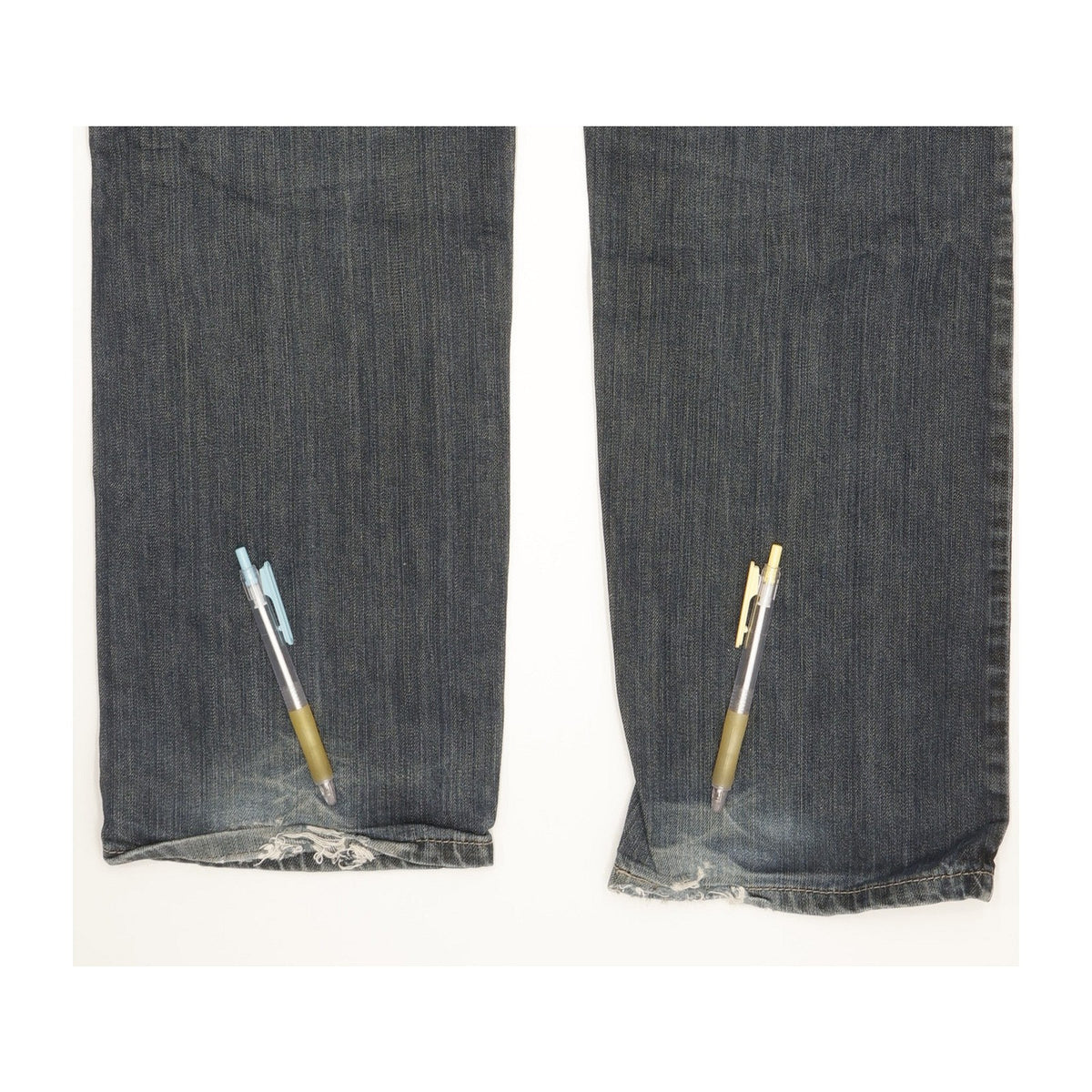 Levi's 505 Men Blue Straight Regular Jeans W34 L32