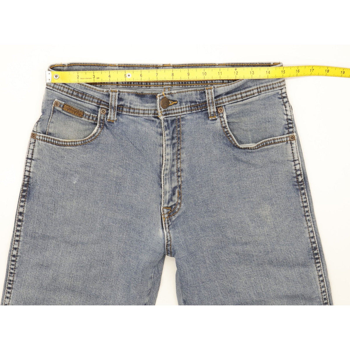 Wrangler Texas Men Blue Straight Regular Stretch Jeans W30 L31