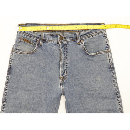 Wrangler Texas Men Blue Straight Regular Stretch Jeans W30 L31