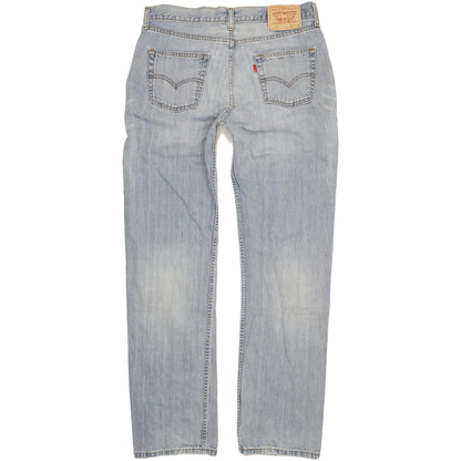 Levi's 751 Men Blue Straight Slim Jeans W34 L34