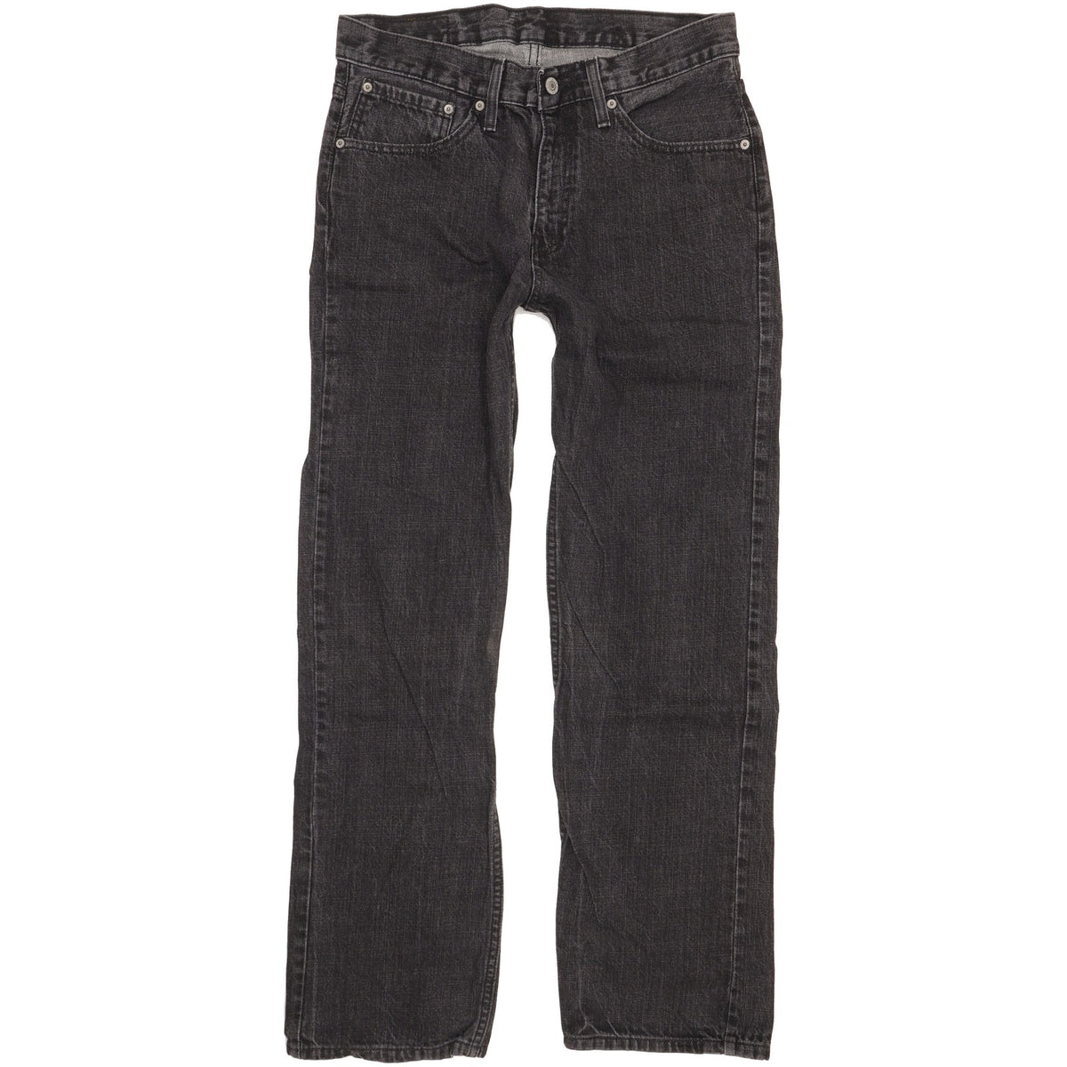 Levi's 751 Men Black Straight Regular Jeans W33 L31