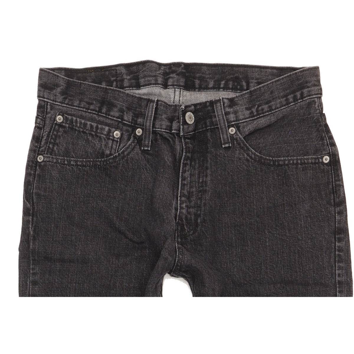 Levi's 751 Men Black Straight Regular Jeans W33 L31