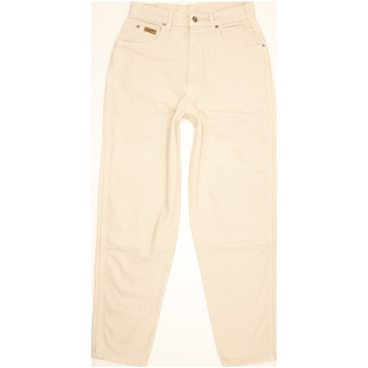 Wrangler Susan Beige Tapered Relaxed Jeans High Waisted W30 L31