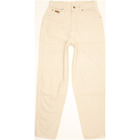 Wrangler Susan Beige Tapered Relaxed Jeans High Waisted W30 L31