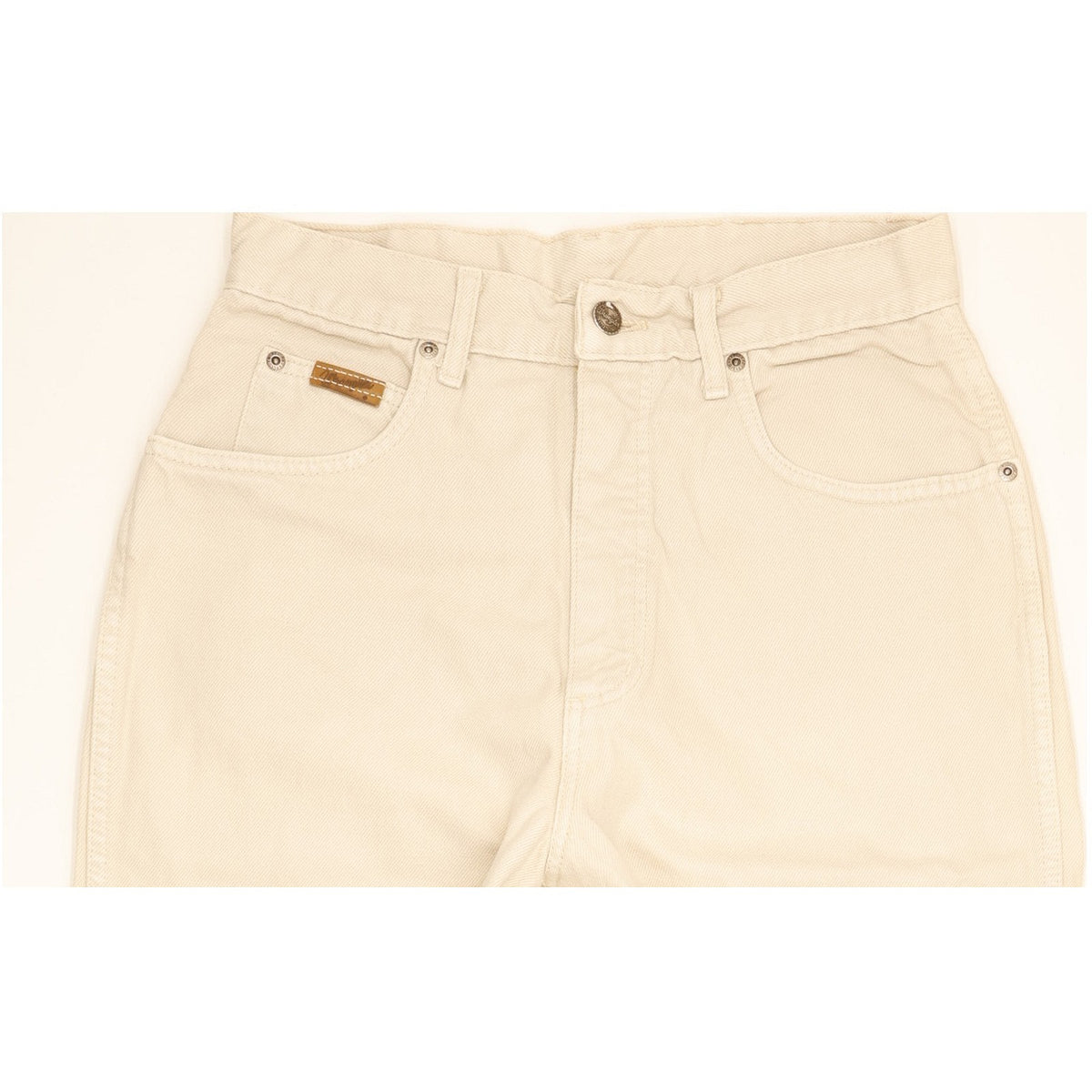 Wrangler Susan Beige Tapered Relaxed Jeans High Waisted W30 L31