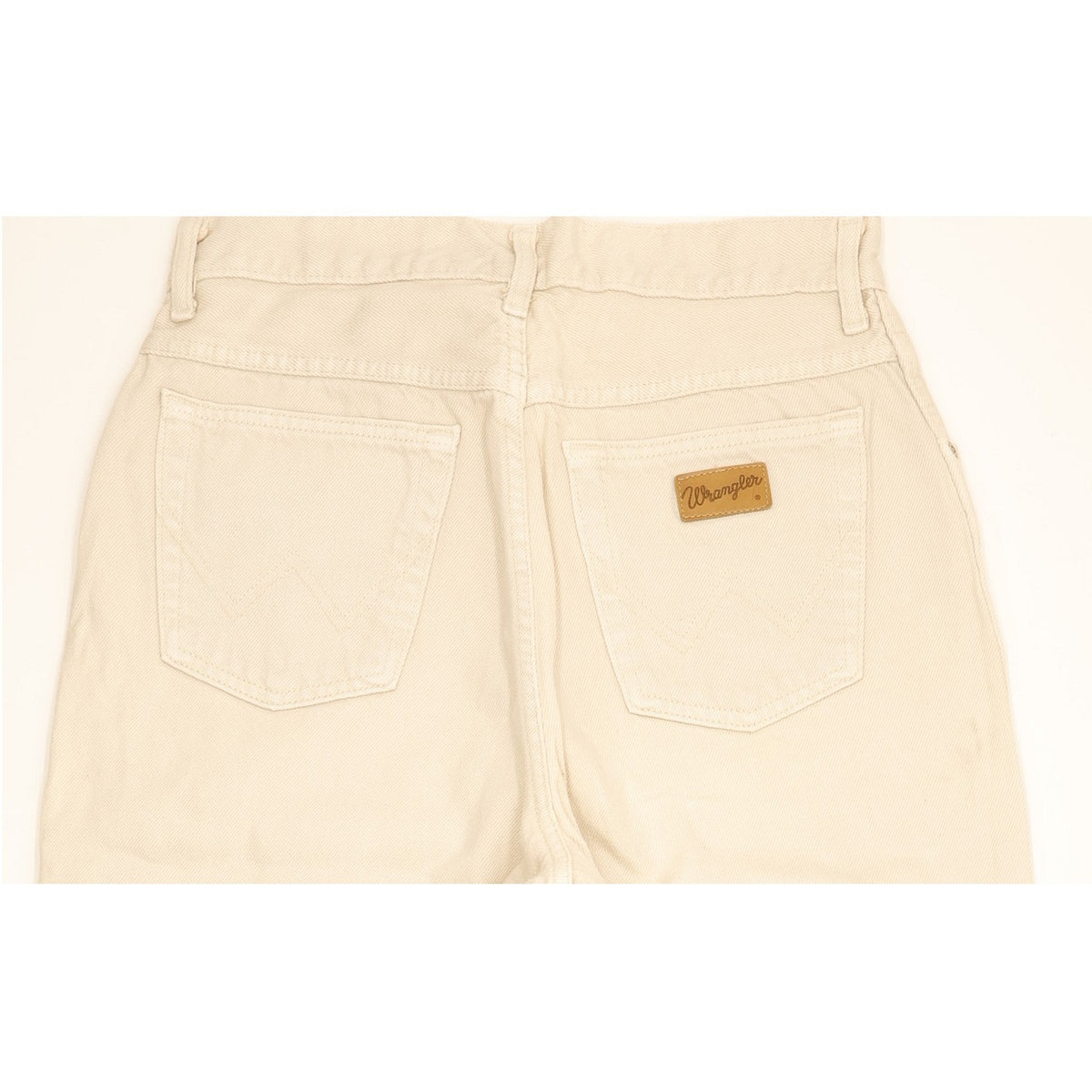 Wrangler Susan Beige Tapered Relaxed Jeans High Waisted W30 L31