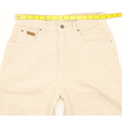 Wrangler Susan Beige Tapered Relaxed Jeans High Waisted W30 L31