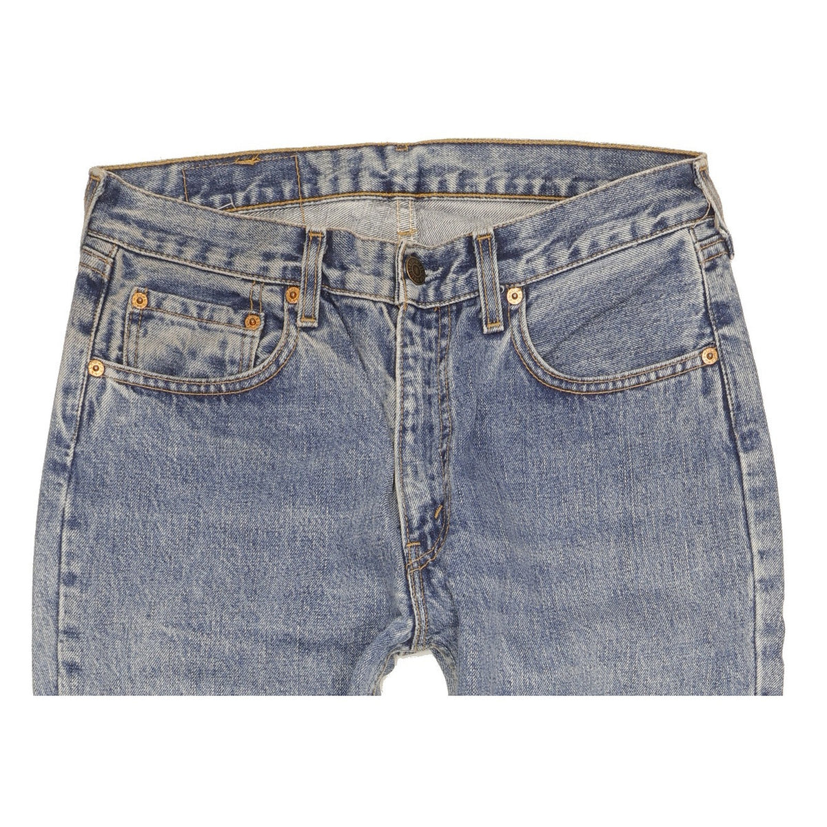 Levi's 595 Men Blue Straight Regular Jeans W31 L31