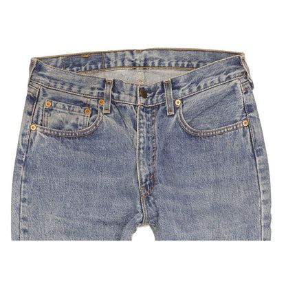 Levi's 595 Men Blue Straight Regular Jeans W31 L31