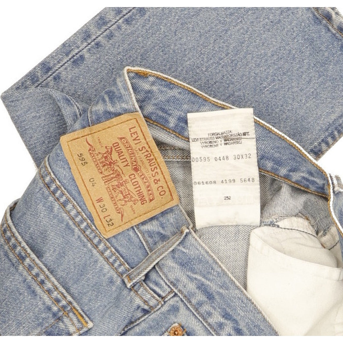 Levi's 595 Men Blue Straight Regular Jeans W29 L31