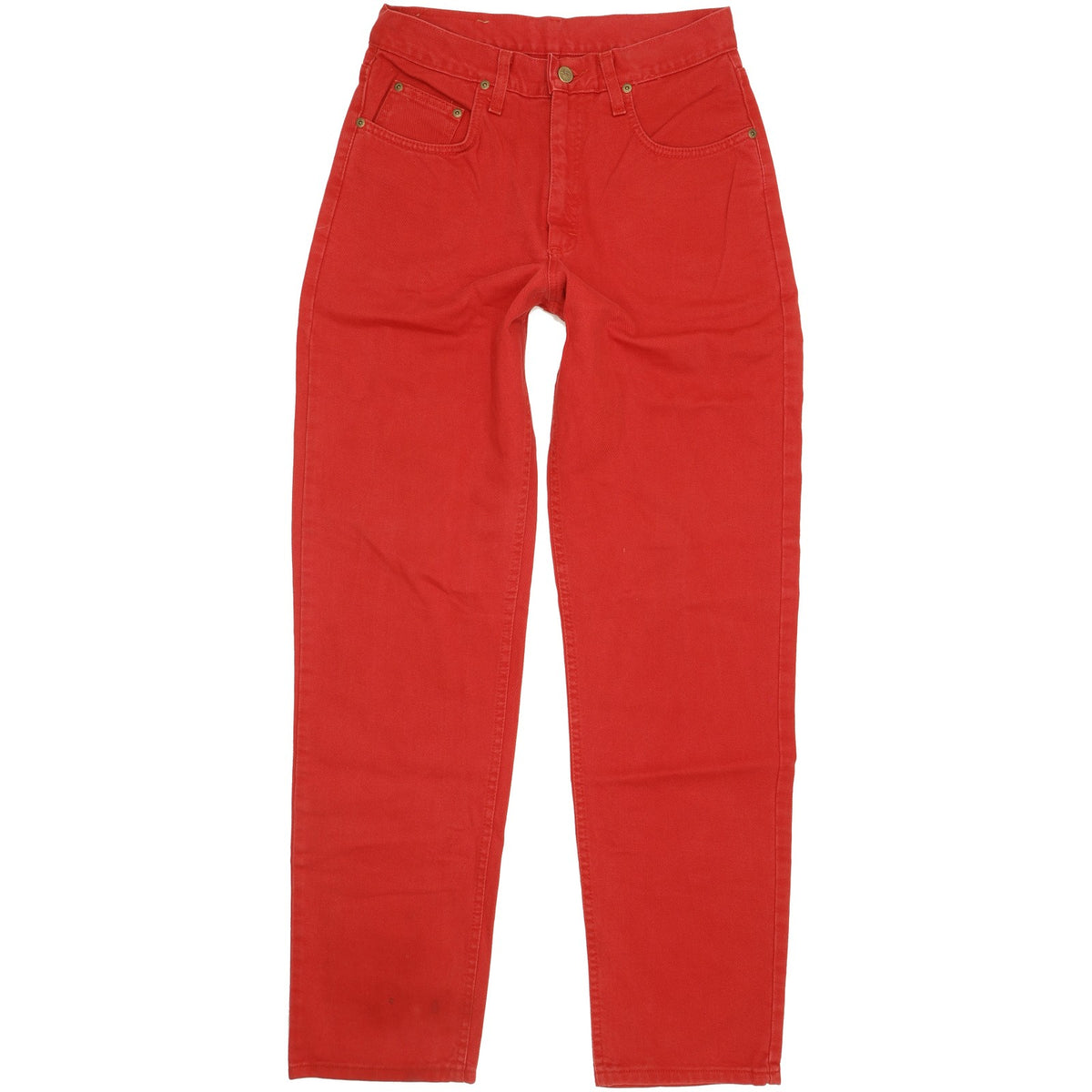 Lee Kansas Men Red Straight Regular Jeans W31 L34