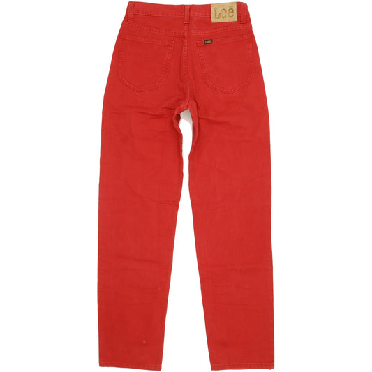 Lee Kansas Men Red Straight Regular Jeans W31 L34