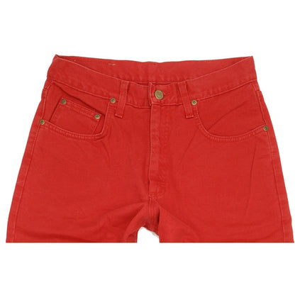 Lee Kansas Men Red Straight Regular Jeans W31 L34