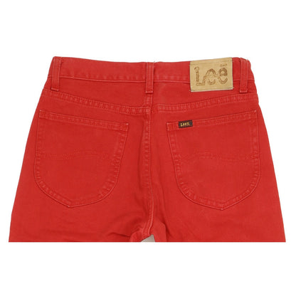 Lee Kansas Men Red Straight Regular Jeans W31 L34