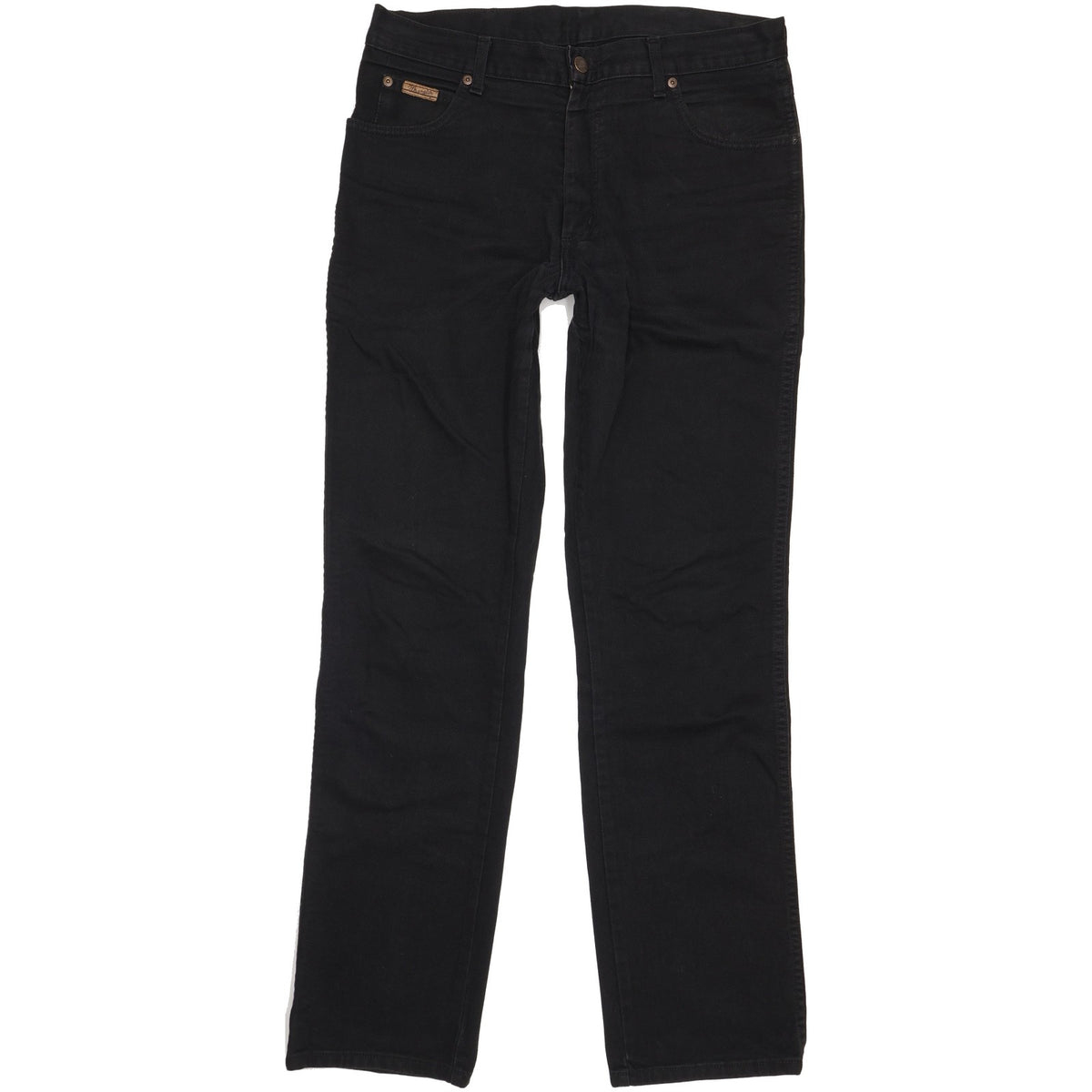 Wrangler Texas Men Black Straight Regular Jeans W34 L34