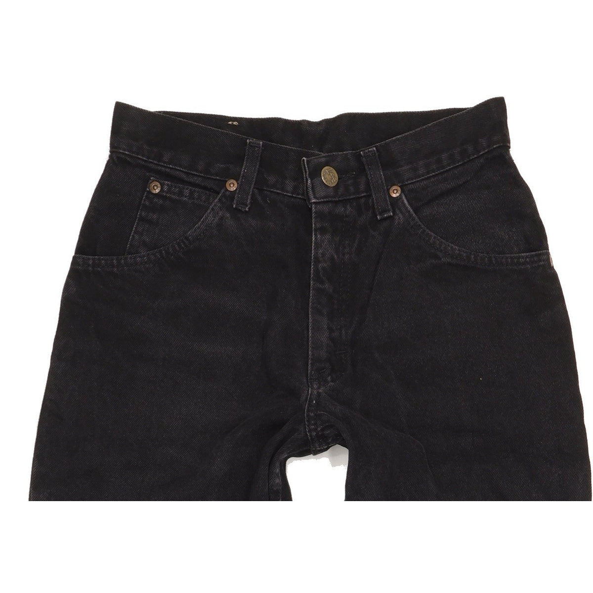 Lee St Louis Women Black Tapered Relaxed Jeans W27 L33