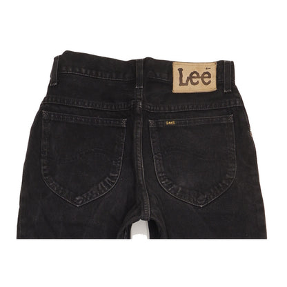Lee St Louis Women Black Tapered Relaxed Jeans W27 L33
